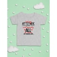 thumbnail image 3 of Smartprints Infants Graphic Bodysuit - I Got My Attitude - Regular Fit 100% Cotton, 3 of 4