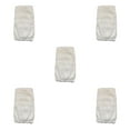 thumbnail image 1 of Transemion Skin Friendly Warm Knee High Socks For Gentle And Soft Feel Comfortable Acrylic white 5Set, 1 of 6