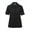 Black, variant on Edwards Ladies' Lightweight Short Sleeve Poplin Blouse
