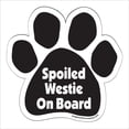 thumbnail image 1 of Spoiled Westie On Board Paw Magnet, 1 of 3