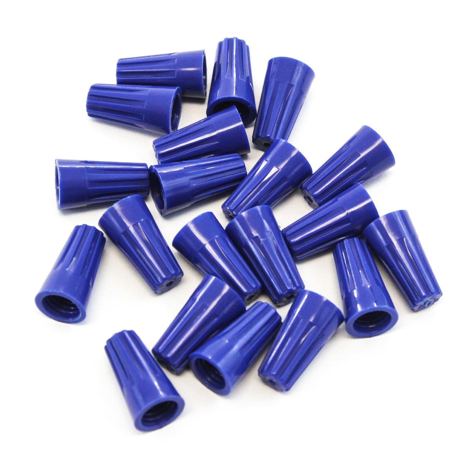 1000 pcs Blue Screw on Wire Connectors TwistOn Easy Screw Pack
