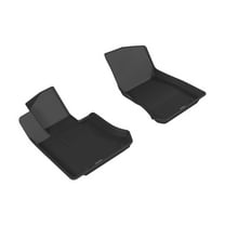 3D MAXpider Custom Fit KAGU Floor Mat (BLACK) for 2016-2021 MERCEDES-BENZ GLC-CLASS (X205) - 1ST ROW