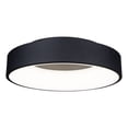 thumbnail image 1 of Lazio Collection Integrated LED Flush Mount, Black, 1 of 1