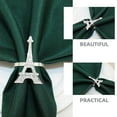 thumbnail image 2 of SEWCHICS Table Decoration Napkin Rings for Hotels 4Pcs 2.3x1.4x1.2in, 2 of 7