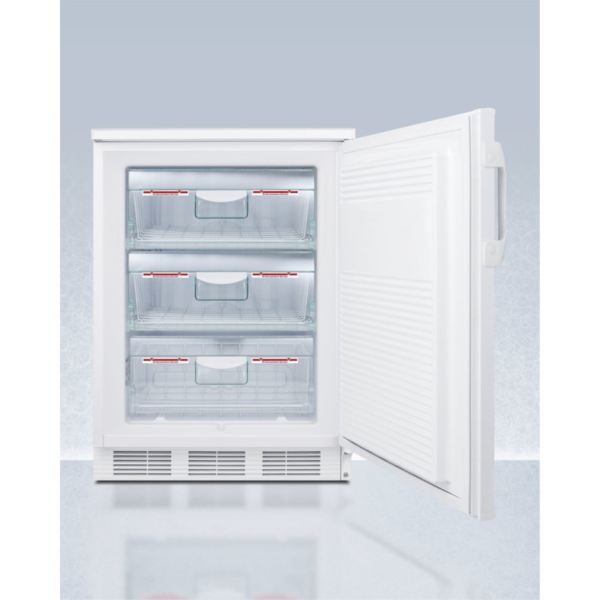 24" wide undercounter -30C freezer certified to NSF 456 for vaccine storage