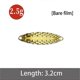 thumbnail image 1 of 1Pcs 2.5g 3.5g 5g Winter Metal Luminous Spinner Spoon Lure Bass Fishing Wobblers, 1 of 5