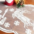 thumbnail image 6 of RKSTN Christmas White Lace Table Runner 13x72 Inches, 6 of 8