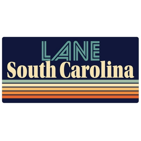 

Lane South Carolina 5 x 2.5-Inch Fridge Magnet Retro Design
