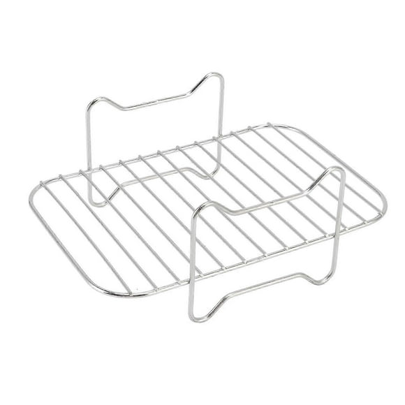 Fryer Stainless Steel Rack Multi Purpose Cooking Baking Grilling Rack Fryer Accessories for Ninja Foodi DZ201 401