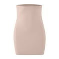 thumbnail image 6 of MIXUE Skirts For Women Summer Solid Color Elastic High Waist Seamless Bodyshaper Mini Bodycon Skirt Activewear,Beige,XL, 6 of 6