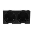 thumbnail image 2 of BFY Center Console Water Cup Drink Bottle Holder Assembly Accessaries for BMW 3 Series E46 Sedan / Wagon / Compact / Coupe / Convertible / M3 1997-2006, Black, 2 of 5