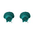 thumbnail image 1 of Turbante africano Minnieouse para mujer tocado de lentejuelas pañuelo para la cabeza Marrón Type4, 1 of 1