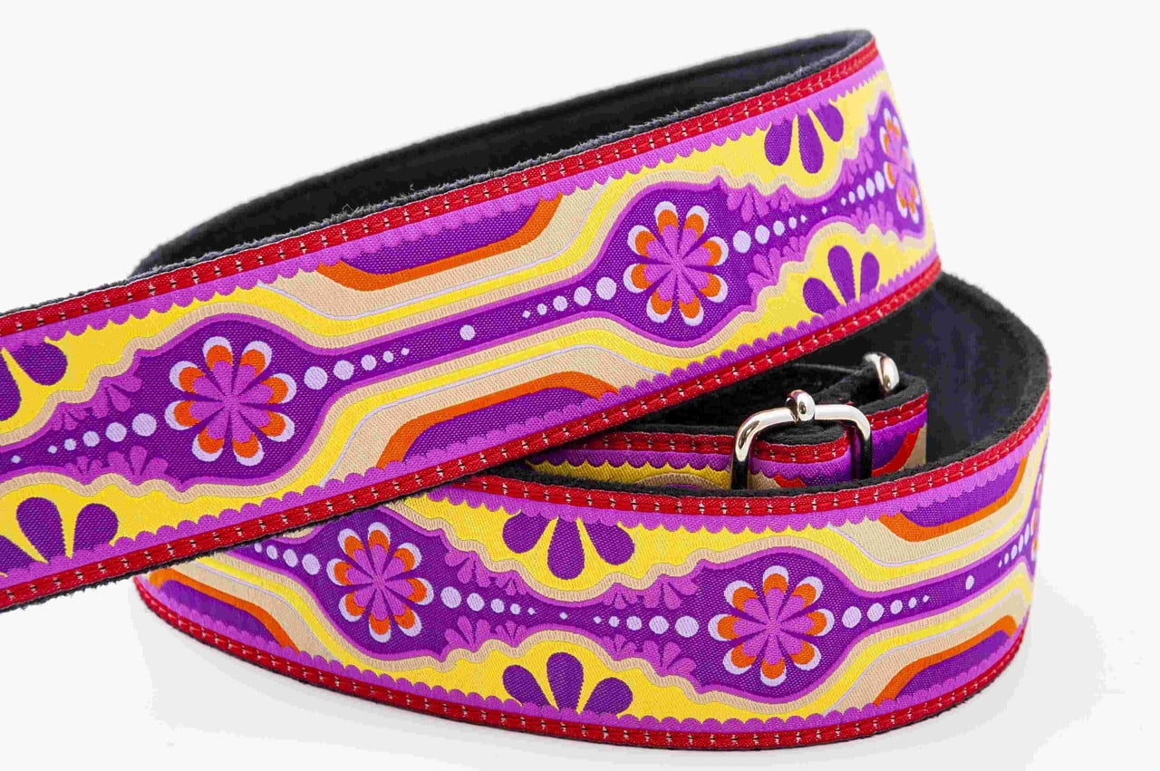 RightOn! Straps Standard Plus Laurel Guitar Strap Purple