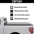 thumbnail image 4 of Toptiny Hard Tri-Fold Truck Bed Tonneau Cover, Fits 2019-2025 Ford Ranger 5'1" Bed waterproof pickup bed topper, 4 of 8