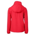 thumbnail image 3 of Women's Cutter & Buck  Red Louisiana Tech Bulldogs Charter Eco Recycled Full-Zip Jacket, 3 of 3