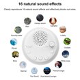 thumbnail image 2 of Portable Baby Sleep Machine Home Office Mini Sleep Therapy Relaxing White Noise Machine, 2 of 9