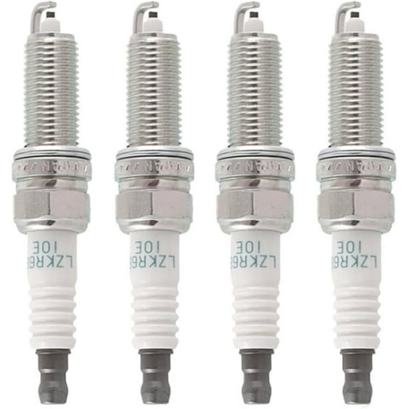 SHDNCYQ 4pcs 18855-10060 LZKR6B-10E Spark Plug LZKR6B 10E