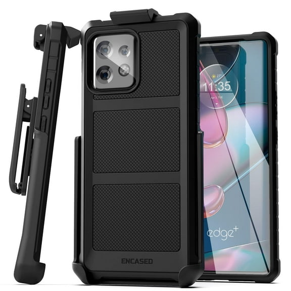 Encased S-Armor for Motorola Edge Plus 2023 Case with Belt Clip Holster - Full Body Protective Phone Cover (Moto Edge 2023)