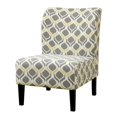thumbnail image 1 of Bowery Hill Fabric Accent Chair in Yellow, 1 of 5