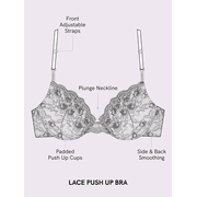 Joyspun Womens Lace Push Up Bra, Sizes 34A-36DD