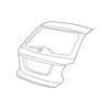Genuine OE Jaguar Lift Gate - C2S31188