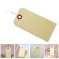 thumbnail image 3 of Miangastore 100 pcs Shipping Tags Manila Wire Tags Packaging Wired Tags Blank Tags with Iron Wires, 3 of 8