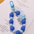 thumbnail image 1 of Rubber Bead Key Chain with Candy Ball Bead Chain: A Playful Accessory, 1 of 7