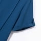 thumbnail image 3 of Camisa de Manga Corta Plisada con Botón de Cuello en V, Mezcla de Algodón de Poliéster Top de Vacaciones de Playa, Suelto para Hombres, 3 of 8