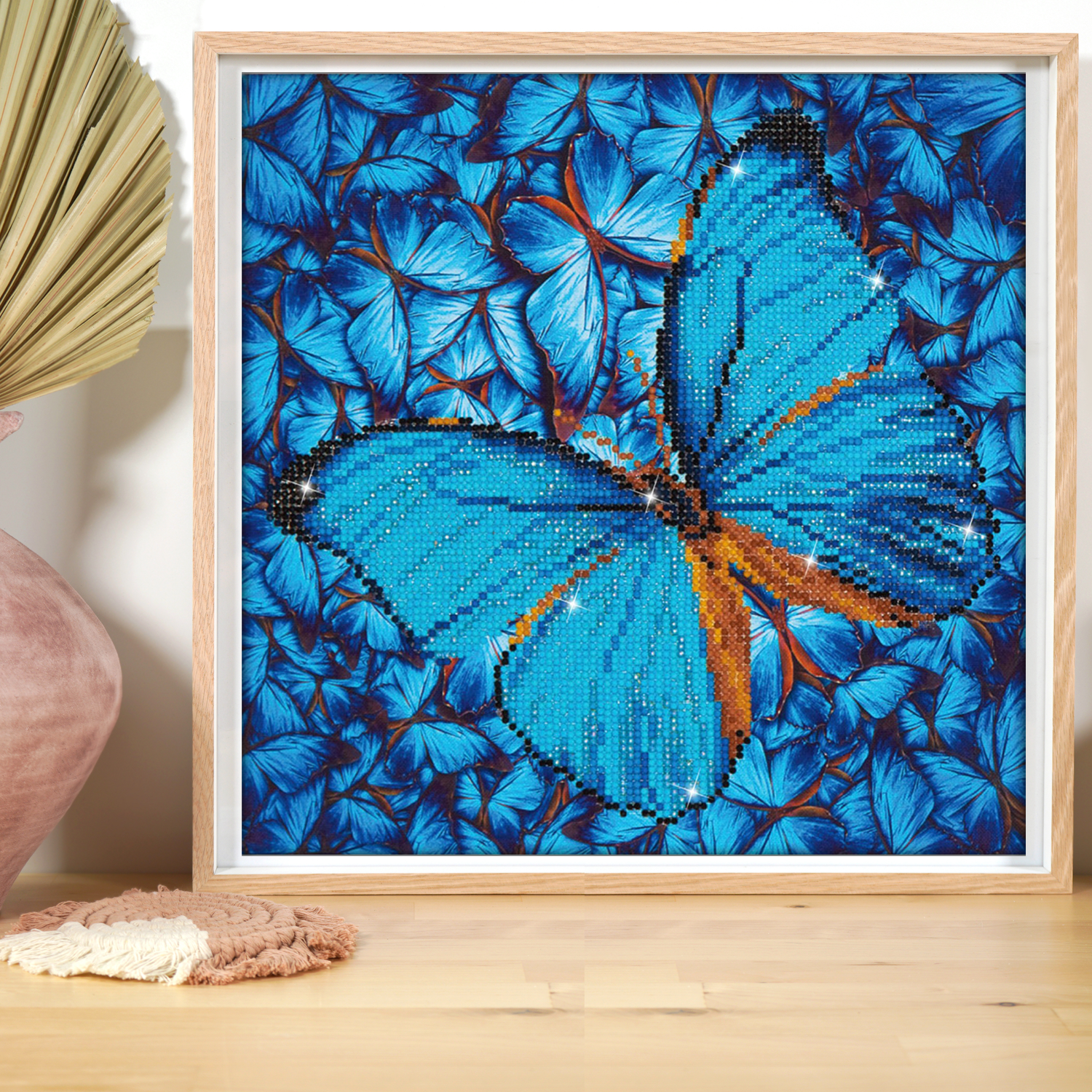 Diamond Dotz Flutter by Blue Diamond Painting Kits for Adults - Diamond Art Kits a Relaxing Creative Craft Kit with Dotz Gems 12x12