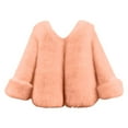 thumbnail image 4 of Kids Winter Jackets Pink Fluffy Jacket for Girls Jacket Girls Warm Winter Coat Girls Winter Coat Size 8-9 Years, 4 of 5