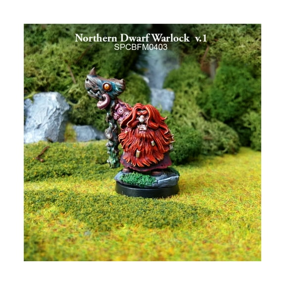 Spellcrow Northern Dwarf w/Staff New