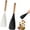 Size-Black, variant on 2PCS Large Cooking Spoons for Serving, 12.2" Nonstick Silicone Spoonula with Wooden Handle, Heat Resistant Rubber Serving Spatula Spoon for Mixing, Baking, Scooping and Scraping Great for Stir Frying