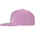 thumbnail image 3 of Personalized Hockey Flat Bill Hats Teens Cool Snapback Baseball Cap Unisex, 3 of 9
