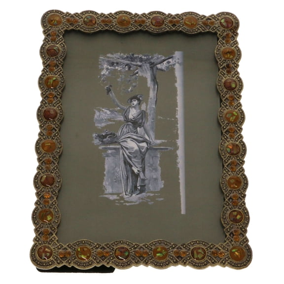 Mi Amore Picture-Frame Bronze-Tone/Orange