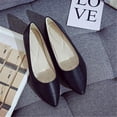 thumbnail image 4 of AUDeals Womens Elegant Hollow Cloth Flats Breathable Mesh Non Slip Casual Single Shoes (Black, 39), 4 of 4