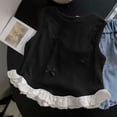 thumbnail image 4 of Mnyotv Toddler Girls Summer Clothes Sleeveless Ruffle Hem Tank Tops with Bow Casual Crewneck T Shirts Size 18-24 Months, 4 of 7