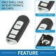 thumbnail image 4 of Carcasa de llave remota de entrada sin llave de 4 botones Unique Bargains para Mazda 3 2009-2012, 4 of 7