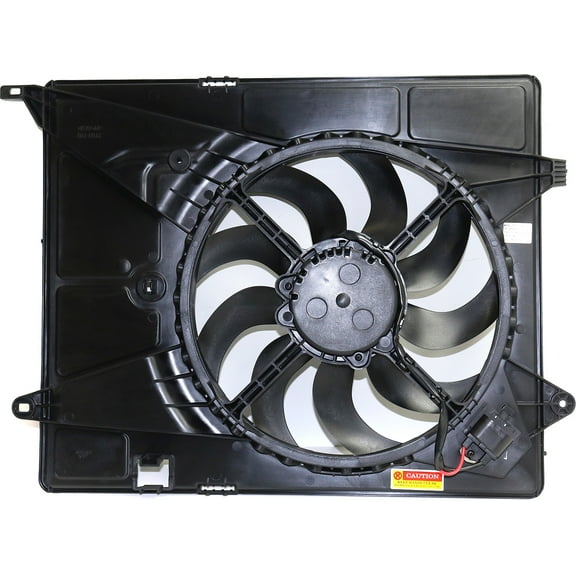 Cooling Fan Assembly Compatible with CHEVROLET TRAX 2015-2018 Single Fan