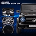 thumbnail image 3 of EastVita 12V Electric Stroller Ride on Car (Benz License) 25W*2 Motor Rocking Mode LED Light MP3 Bluetooth USB for Kids 3 Age +, 3 of 6