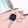 thumbnail image 5 of 120pcs Index Card Rings Metal Rings Round Binding Rings Small Metal Rings Flash Card Rings, 5 of 6