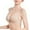 Beige, variant on Women's Sports Bras Push Up Seamless No Steel Ring Finger Cup Lightweight White B