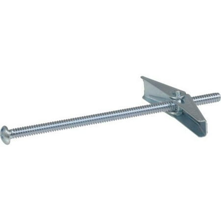 

0.18 x 3 in. Zinc Round Head Machine Screw Toggle Bolt - 2 Count - Pack of 10