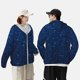 thumbnail image 4 of Balery Sparkling Blue Glitter Sudadera ligera de manga larga con capucha y protección solar UPF 50+ para hombre y mujer, ideal para pesca y running-Large, 4 of 7