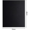 thumbnail image 2 of Alfombrillas antiadherentes para parrilla de barbacoa, resistentes al calor, 40x33cm, color negro (2 uds.) + cepillo de silicona negro, alfombrilla para parrilla de barbacoa, alfombrilla antiadherente para barbacoa brillar Electrónica, 2 of 5