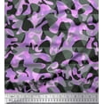thumbnail image 1 of Soimoi Polyester Crepe Fabric Two Tone Camouflage Printed Fabric 1 Yard 42 Inch Wide, 1 of 3