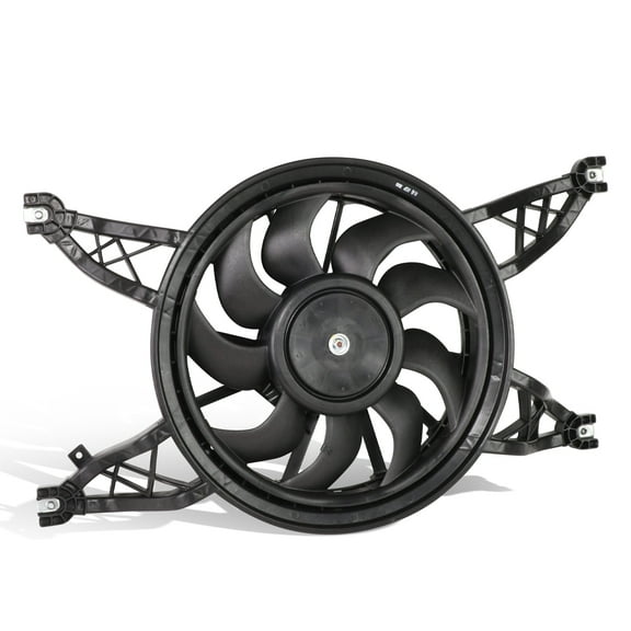 DNA Motoring OEM-RF-0517 For 2018-2020 Ford F150 3.0L Turbo OE Style Radiator Cooling Fan Assembly