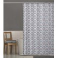thumbnail image 5 of S4Sassy Pink Vector Design Damask Waterproof Bathroom Shower Curtain With Roller Rings Hook-60 x 75 Inch, 5 of 6