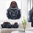 thumbnail image 1 of Design Art - Illustration de Gorille Mâle, 1 of 1