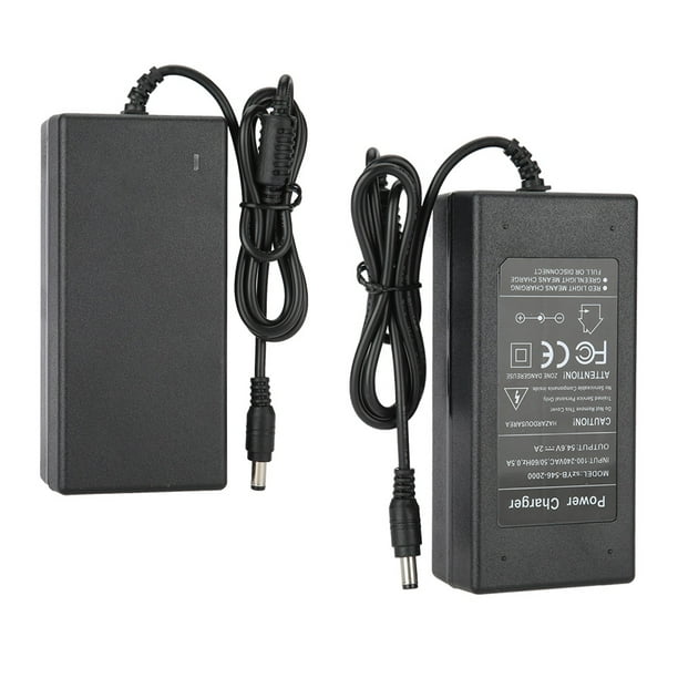 Fuente de alimentación NikouMX 54.6V 2A adaptador de corriente de escritorio