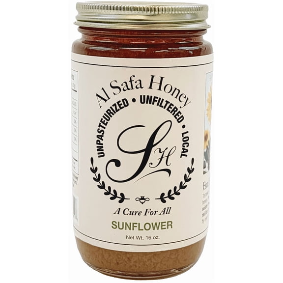 100% Pure Al Safa Raw Sunflower Honey